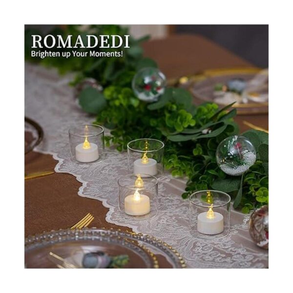 Portavelas flotantes para velas de té portavelas votivas
