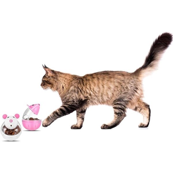 Portown dispensador de bolas de alimentos para gatos