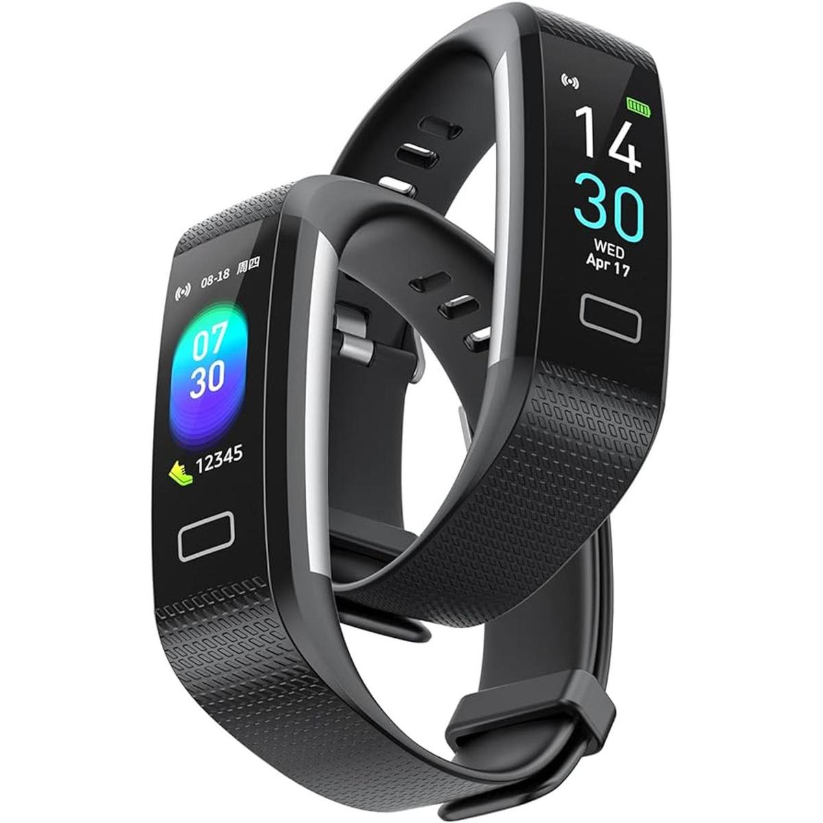 Portzon Fitness Tracker IP68 Waterproof Fitness Tracker
