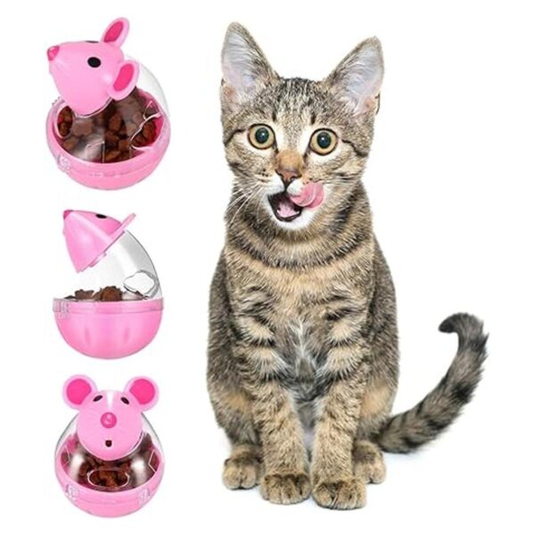Portown dispensador de bolas de alimentos para gatos