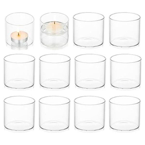 Portavelas flotantes para velas de té portavelas votivas