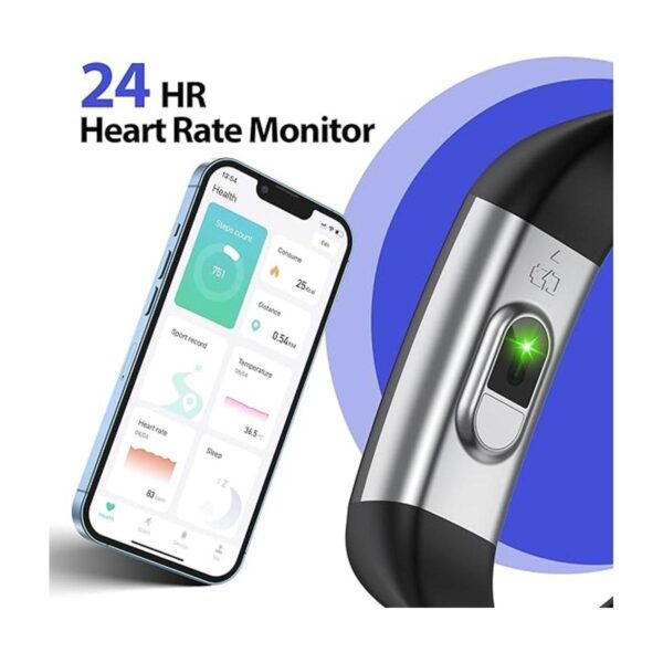 Portzon Fitness Tracker IP68 Waterproof Fitness Tracker_2