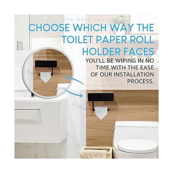 Portarrollo de papel higiénico con dispensador de_5