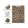 Portapapeles lindo diseño de estampado de leopardo clip de_3