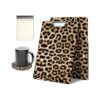 Portapapeles lindo diseño de estampado de leopardo clip de_1