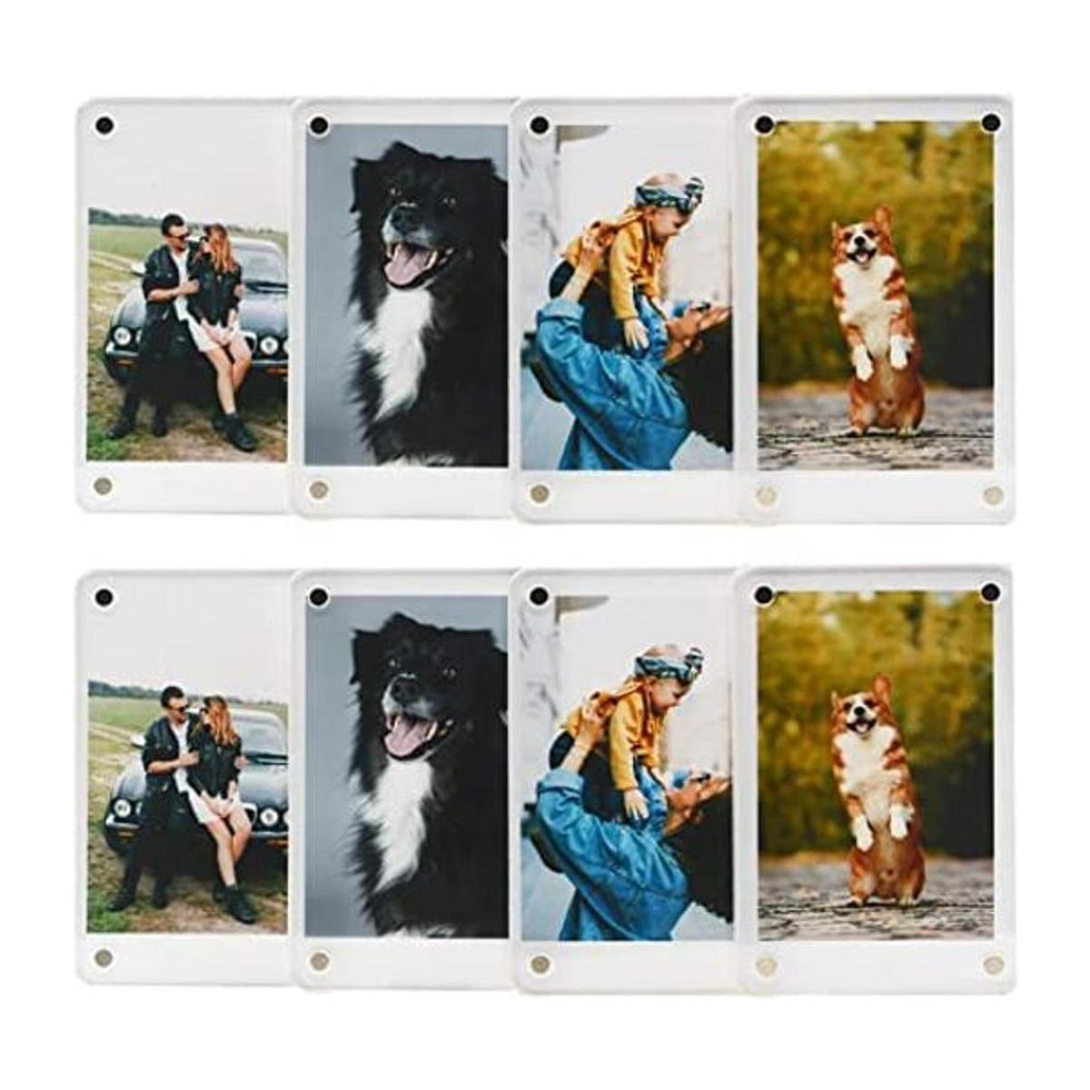 Portarretratos magnéticos Instax Mini para nevera de 2 x 3