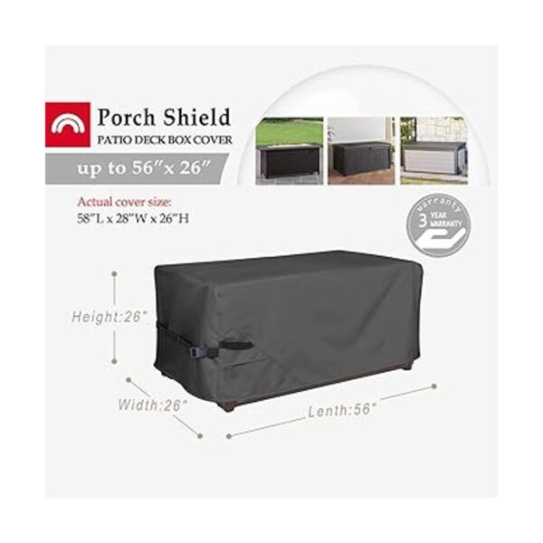Porch Shield Cubierta de almacenamiento para caja de_2