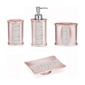 Popular Bath Sinatra Juego de baño 4 piezas color rubor