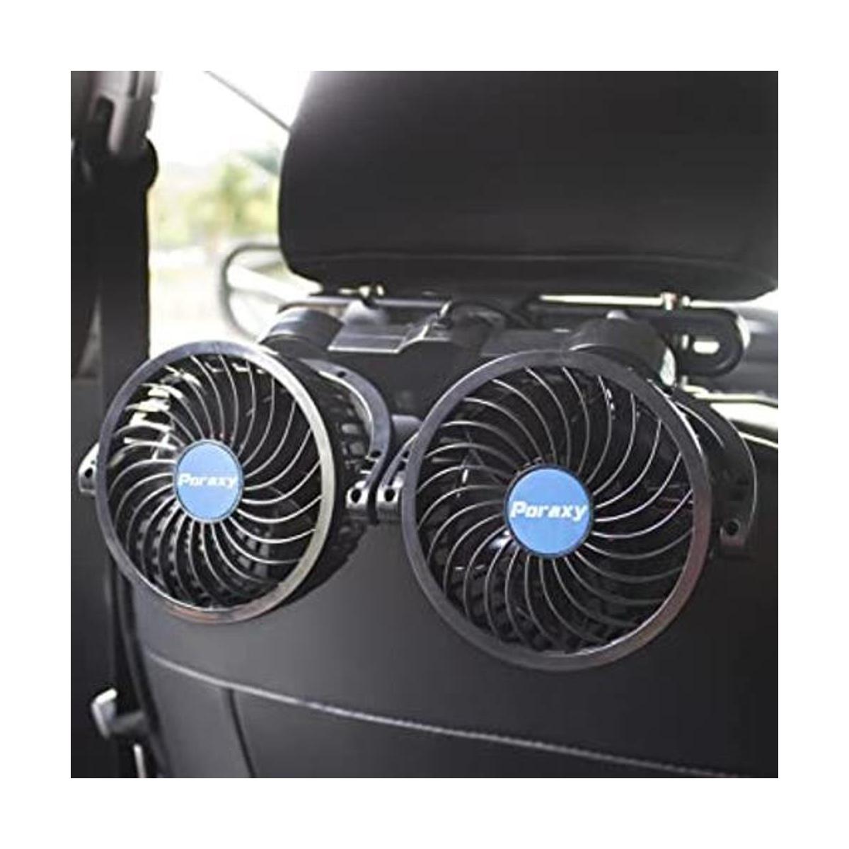 Poraxy Ventiladores de enfriamiento eléctricos de 12 V