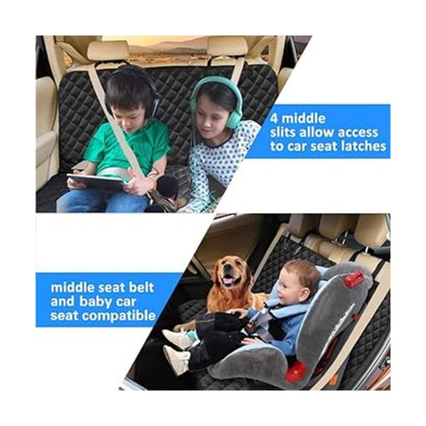 Popbark Protector de asiento trasero para perro para SUV_3