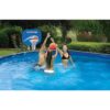 Poolmaster Combo de juego de baloncesto y voleibol para_3