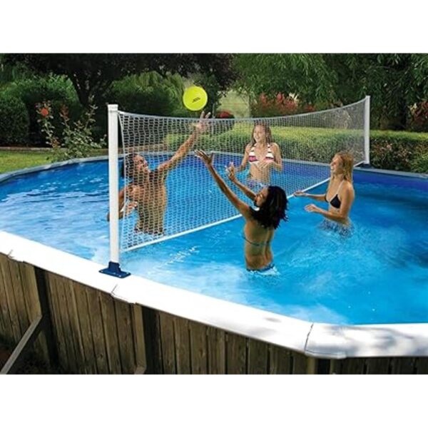 Poolmaster Combo de juego de baloncesto y voleibol para_2