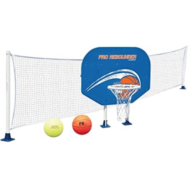 Poolmaster Combo de juego de baloncesto y voleibol para_1