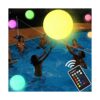 Pool Toys LED Beach Ball with Remote Control 16 Colors_1