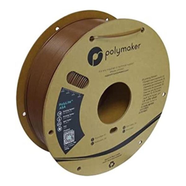 Polymaker ASA Filamento ASA de 0.069 in color marrón_1