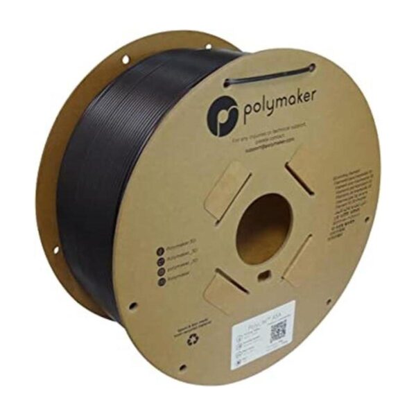Polymaker Filamento ASA ASA de 0.069 in negro ASA 6.6 lbs_1