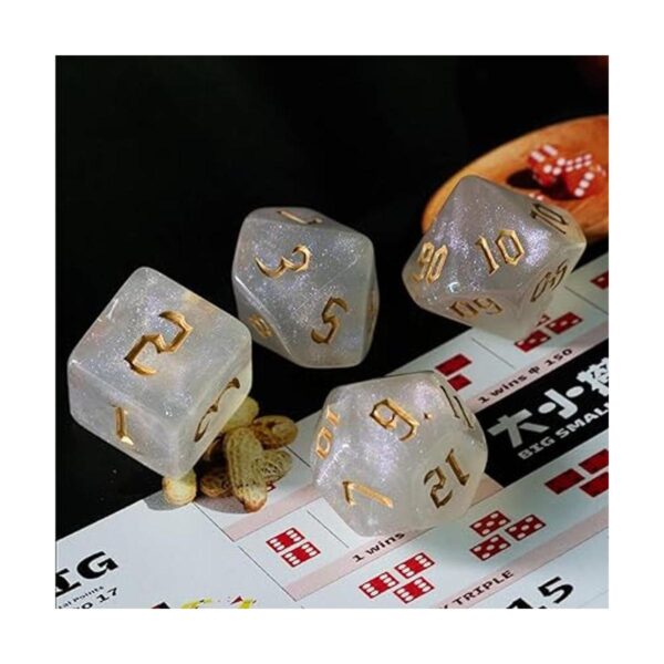 Poludie Juego de 10 dados poliédricos DND 70 piezas con_3
