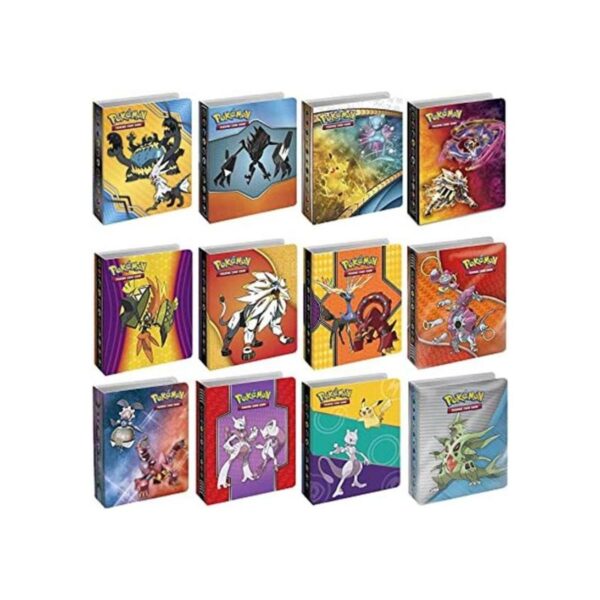 Pokémon TCG Paquete de 4 mini carpetas de álbum para_1