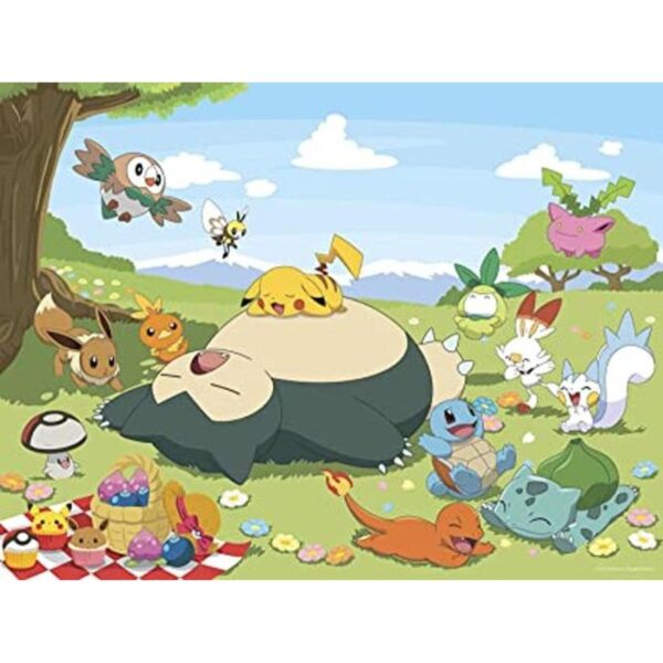 Pokemon Picnic Rompecabezas de 400 piezas_1