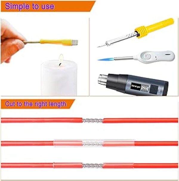 Pointool Kit de tubos termorretráctiles de alambre tubo_4