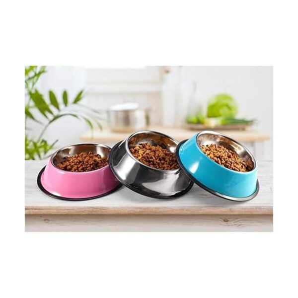 Podinor Cuencos de acero inoxidable para perros alimentos