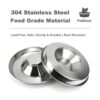 Podinor Stainless Steel Puppy Dog Bowls Pets Puppies