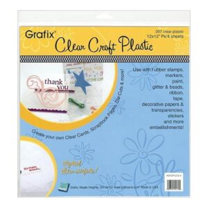 Plástico transparente para manualidades de Grafix 0.007_1