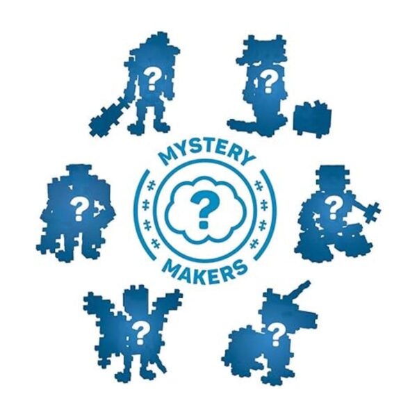 Plus Plus Juego de 9 moldes para hacer misterios Robots_2