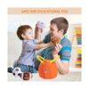 Plush Creations Talking Sports Bolsa de felpa con 4 bolas_5