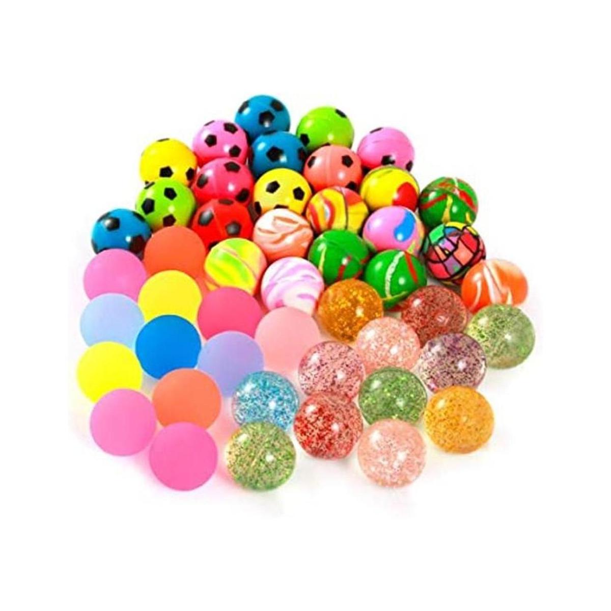 Pllieay Juego de 48 bolas hinchables de 0.984 in de estilo