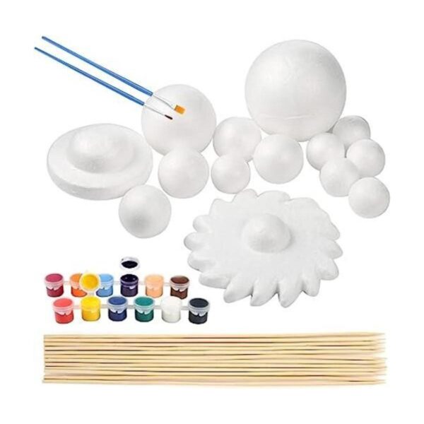 Pllieay El kit de bolas de espuma para modelo del sistema_1