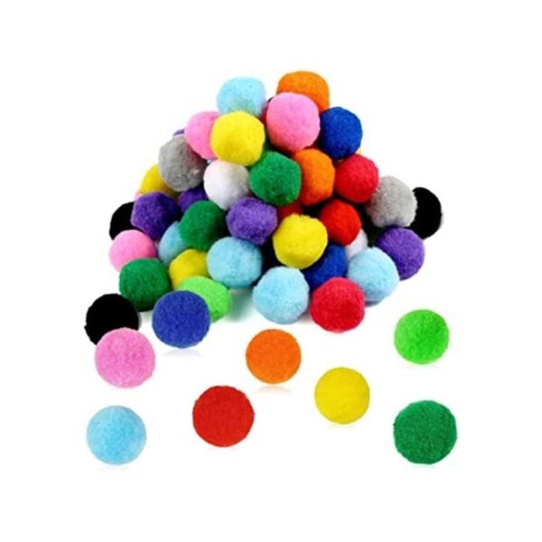 Pllieay 120 pompones muy grandes de 2 pulgadas para