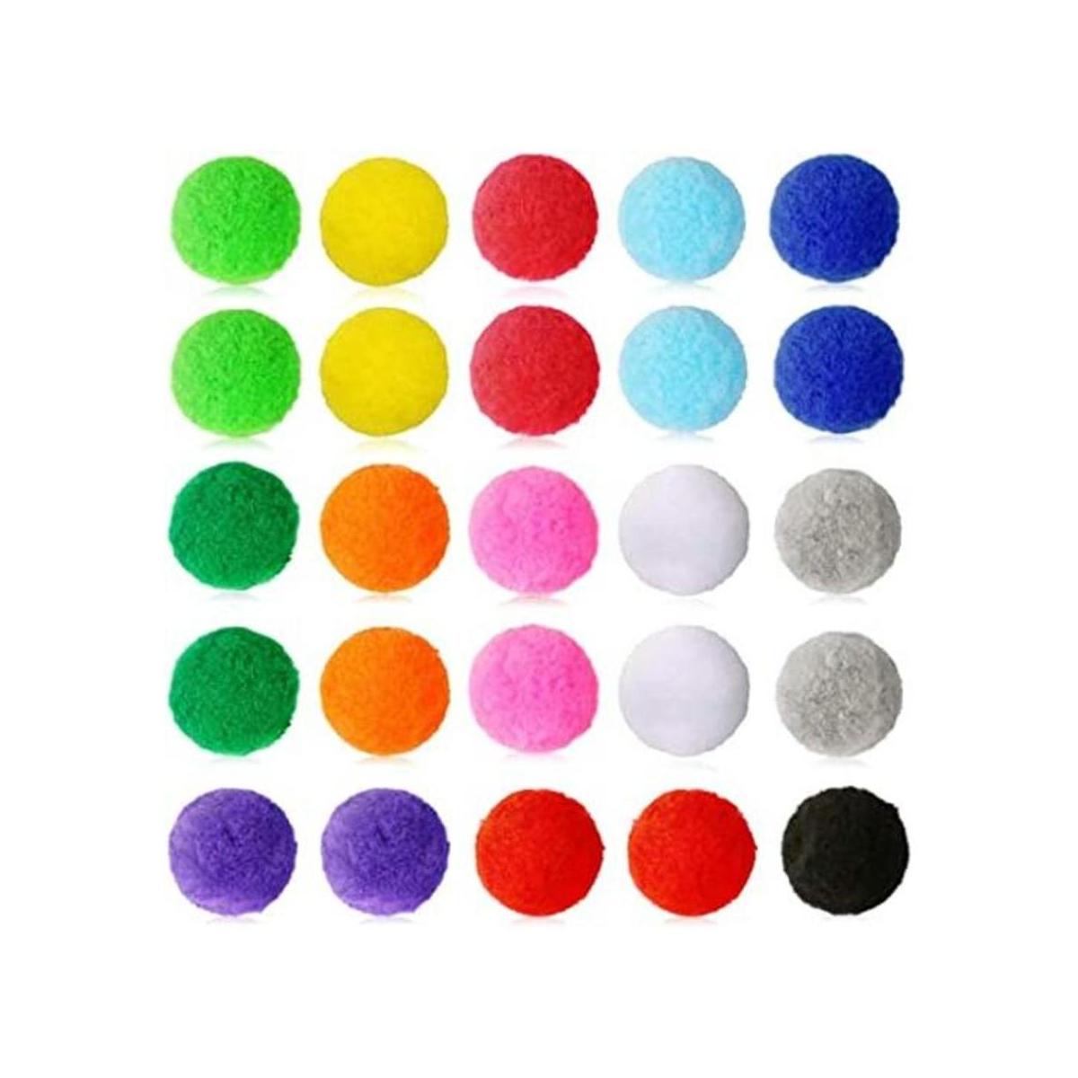 Pllieay 200 pompones muy grandes de 2 pulgadas para