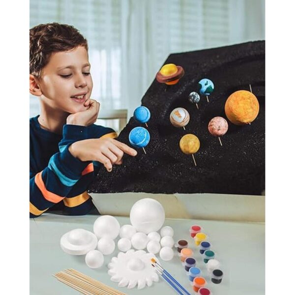 Pllieay El kit de bolas de espuma para modelo del sistema_6