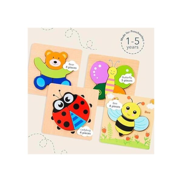 Playtime by Magifire Rompecabezas de madera para niños_5