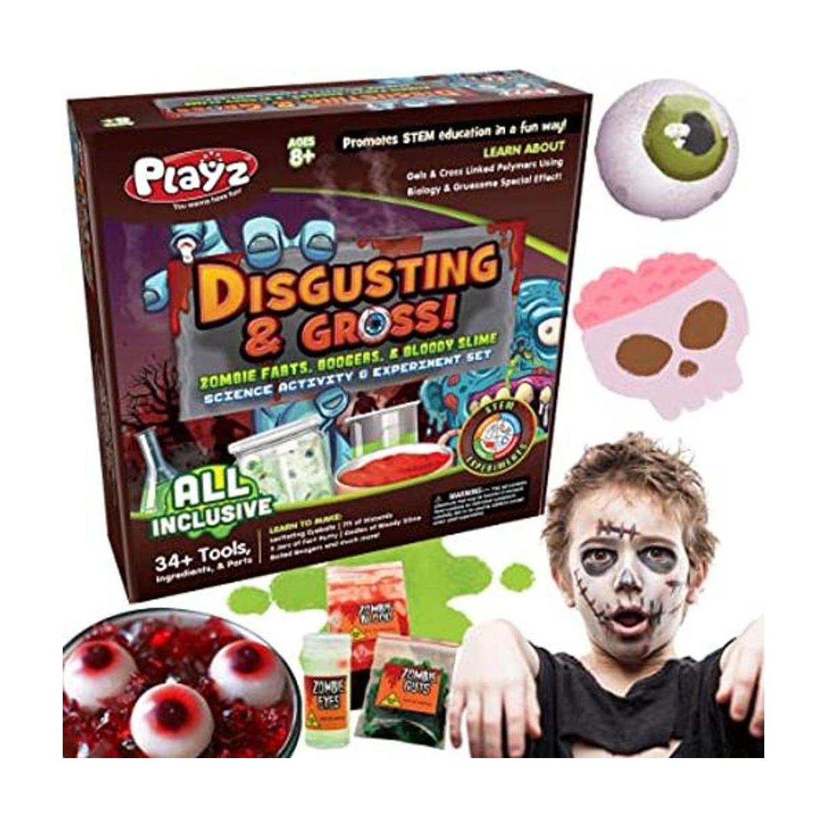 Playz Disgusting n Gross Zombie Poop Kit de aprendizaje