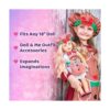 Playtime by Eimmie Ropa de muñeca de 18 pulgadas delantal
