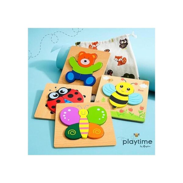 Playtime by Magifire Rompecabezas de madera para niños_4