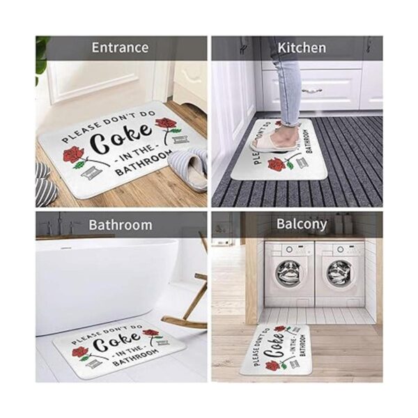 Please Dont Do Coke in the Bathroom Alfombrillas de baño