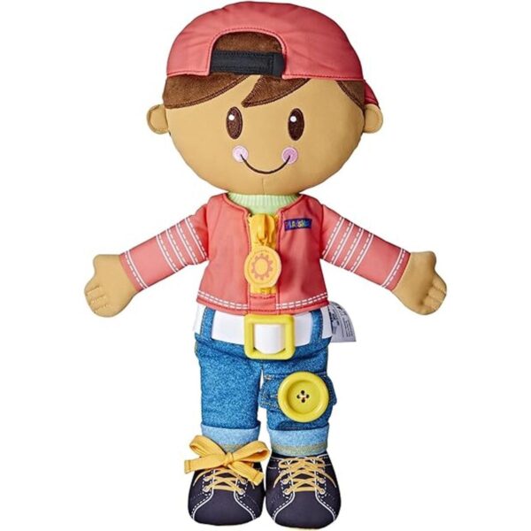 Playskool Dressy Kids Muñeca con cabello castaño y_1