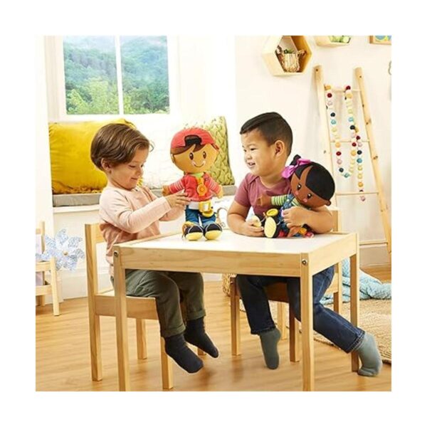 Playskool Dressy Kids Muñeca con cabello castaño y_3
