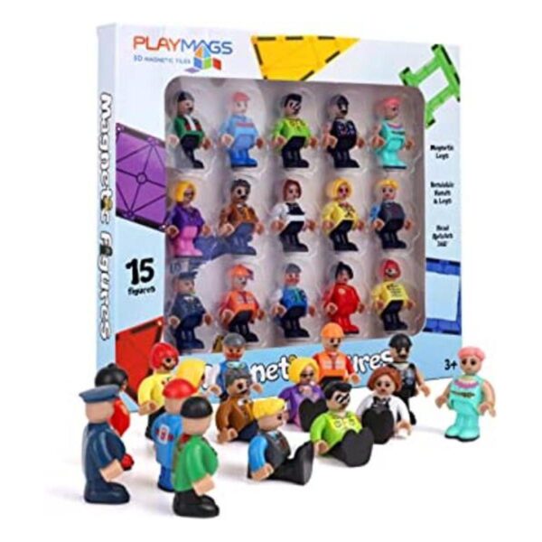 Playmags Figuras magnéticas de la comunidad Juego de 15_1