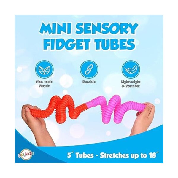 Playkidiz Tubo Pops paquete de 24 mini tubos sensoriales_2