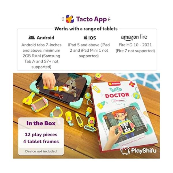 PlayShifu Juguetes interactivos STEM Tacto Doctor kit_6