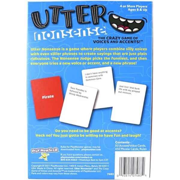 PlayMonster Utter Nonsense The Crazy Game of Voices and_4