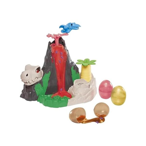 PlayDoh Slime Dino Crew Lava Bones Island Juego de volcán_2