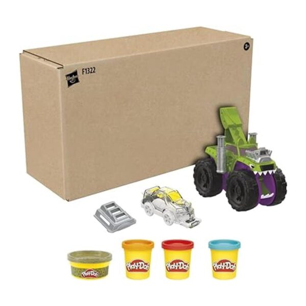 PlayDoh Wheels Chompin Monster Truck Juguete para niños_2