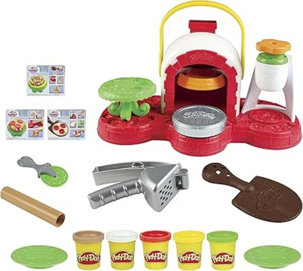 PlayDoh Stamp n Top Pizza juguete para horno con 5_2