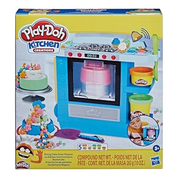 PlayDoh Kitchen Creations Rising Cake Oven Bakery Juego_2