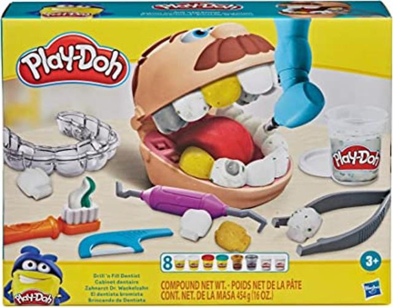 PlayDoh Drill n Fill Juguete dental para niños de 3 años